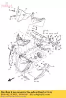 B04H43100000, Yamaha, bunda da unidade do farol yamaha  mt 320 660 2016 2017 2018 2019, Novo