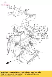 Tutaj możesz zamówić zespó? Reflektorów od Yamaha , z numerem części B04H43100000: