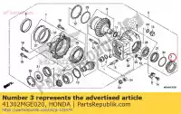 41302MGE020, Honda, boulon, carter d'engrenage honda  vfr 1200 2010 2011 2012 2013 2017, Nouveau