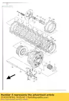 2141035F00, Suzuki, buje, manga del embrague suzuki gsx r 600 750 2000 2001 2002 2003 2004 2005, Nuevo