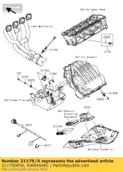 Ici, vous pouvez commander le unité de contrôle-électronique zx1000 auprès de Kawasaki , avec le numéro de pièce 211750856: