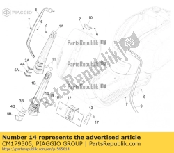 Aprilia CM179305, Schraube m6x25, OEM: Aprilia CM179305