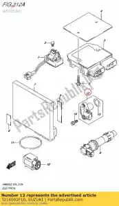 Suzuki 3216002F10 sensor, pos cam. - Lado inferior