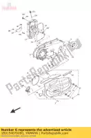 1B9154070000, Yamaha, elemento 1 yamaha vp yp 125 2006 2007 2008 2009 2010 2011 2012 2013 2014 2015 2016, Nuovo