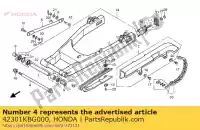 42301KBG000, Honda, O?, rr. ko?o honda vfr  f cb hornet rvf r vf magna c twofifty super cbx cb250 vf750c 750 250 , Nowy