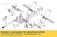 18150MCF003, Honda, momenteel geen beschrijving beschikbaar honda vtr 1000 2000 2001, Nieuw