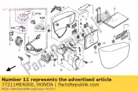 77211ME4000, Honda, spring, lock setting honda r (g) japan mc16-100 st vfr vt 250 400 1100 1986 1990 1991 1995 1996 1997 1998 1999 2000, New