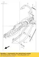 4551032F1033J, Suzuki, housse comp, siège suzuki gsf 1200 2001, Nouveau
