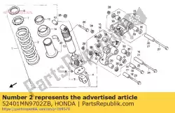 Aqui você pode pedir o primavera, rr. Cu * nh1 * em Honda , com o número da peça 52401MN9702ZB: