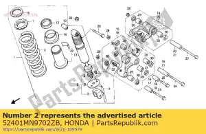 Honda 52401MN9702ZB primavera, rr.cu * nh1 * - Lado inferior