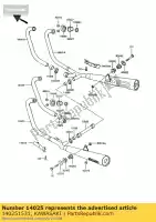 62212740YR1, Piaggio Group, carenatura inferiore sinistra vespa lxv 50 125 2010 2012, Nuovo