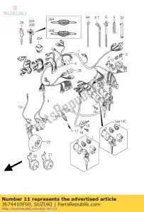 suzuki 3674410F00 support, fusible - La partie au fond