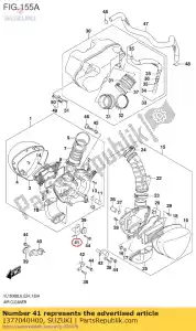 suzuki 1377040H00 comp suporte, ai - Lado inferior