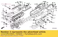 12321MCA000, Honda, cover, r. cylinder head side honda  gl 1800 2001 2002 2003 2004 2005 2006 2007 2008 2009 2010 2012 2013 2017, New