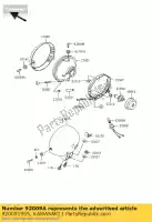 920091955, Kawasaki, screw bn125-a6 kawasaki eliminator 125 2003 2004 2005 2006 2007, New