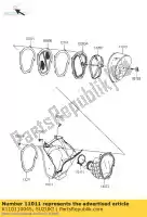 K110110045, Suzuki, filtre à air suzuki rm z250 250 , Nouveau