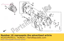 Tutaj możesz zamówić brak opisu w tej chwili od Honda , z numerem części 45201MV9931:
