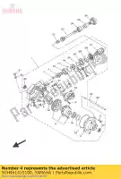 5GH461410100, Yamaha, pignon, entraînement 2 yamaha  yfm 350 400 450 2003 2004 2005 2006 2007 2008 2009 2010 2011 2013 2014 2015 2016 2018 2019 2020 2021, Nouveau