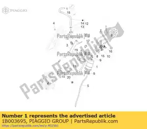 Piaggio Group 1B003695 jerrycan - Onderkant