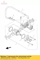 18P818150000, Yamaha, cordon, démarreur yamaha  yfz yzf 450 2010 2011 2012 2013 2014 2015 2016 2017 2018 2019 2020 2021, Nouveau