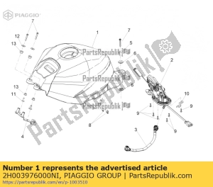 aprilia 2H003976000NI serbatoio benz. vern. c/dec. 21 - Bottom side