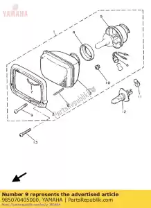 yamaha 985070405000 ?ruba z ?bem sto?kowym - Dół