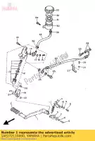 1AE272110000, Yamaha, peda?, hamulec yamaha fz genesis 750, Nowy