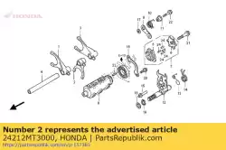 Here you can order the no description available at the moment from Honda, with part number 24212MT3000: