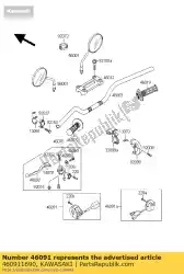 Qui puoi ordinare alloggiamento-assy-controllo, da Kawasaki , con numero parte 460911690: