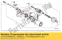Ici, vous pouvez commander le aucune description disponible pour le moment auprès de Honda , avec le numéro de pièce 31203HN8000: