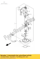 1510023H00, Suzuki, pomp assy, ??brandstof suzuki gsx bking bk bka hayabusa ruf r bkau2 ru2 bkuf bku2 gsx1300bka b king 1300 , Nieuw