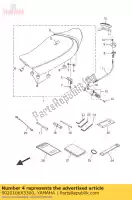 9020106X3300, Yamaha, plaque de rondelle yamaha  xsr 700 2016 2017, Nouveau