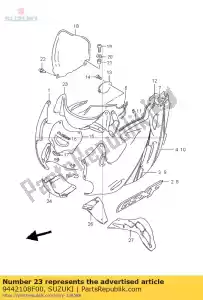 suzuki 9442108F00 pannello, tester - Il fondo