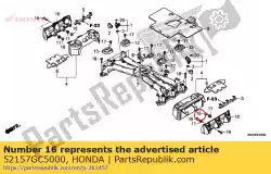 Ici, vous pouvez commander le col, garde-chaîne auprès de Honda , avec le numéro de pièce 52157GC5000: