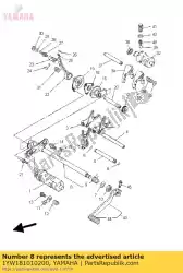 schakelas assy van Yamaha, met onderdeel nummer 1YW181010200, bestel je hier online: