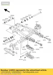 Here you can order the guide-chain,drive,fr from Kawasaki, with part number 120530020: