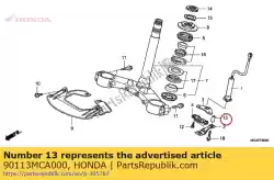 Here you can order the collar, sensor support from Honda, with part number 90113MCA000: