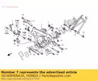 50180MENA30, Honda, stay, coupler honda crf  x r crf450r 450 , New