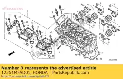 Here you can order the gasket, cylinder head from Honda, with part number 12251MFAD01: