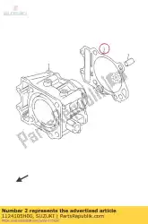 Here you can order the gasket,cylinder from Suzuki, with part number 1124105H00: