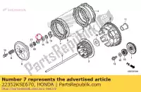 22352KSE670, Honda, pièce, poussoir d'embrayage honda  crf 150 2007 2008 2009 2012 2013 2014 2018 2019 2020, Nouveau