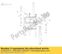 Here you can order the plug from Piaggio Group, with part number 1C002372: