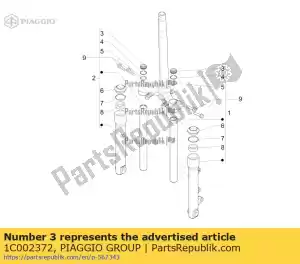 Piaggio Group 1C002372 plug - Bottom side