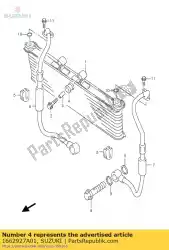 Here you can order the cushion no 1 from Suzuki, with part number 1662927A01: