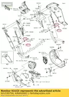 921530759, Kawasaki, parafuso, 6x12 kawasaki er6n  d a er6f b kle versys zx10r ninja c klz er650 ex650 zx 10rr 10r er 6f abs 6n 1000 klz1000 650 , Novo