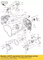 132721852, Kawasaki, placa zx1000nff kawasaki h2 h2r 1000 2015, Novo