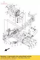 1SCE54610000, Yamaha, gasket, crankcase cover 2 yamaha yfm 300 2013, New