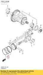 Aquí puede pedir juego de anillos, pistón de Suzuki , con el número de pieza 1214010G10: