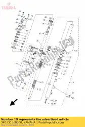 Tutaj możesz zamówić rura zewn? Trzna (prawa) od Yamaha , z numerem części 34B231360000: