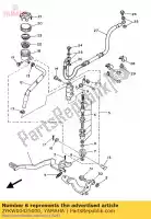 2YKW00425000, Yamaha, kit cilindro, master yamaha fj fz fzx tdr xtz yfm 250 350 750 1100 1200 1985 1986 1987 1988 1989 1990 1991 1992 1995 2000 2001, Nuovo